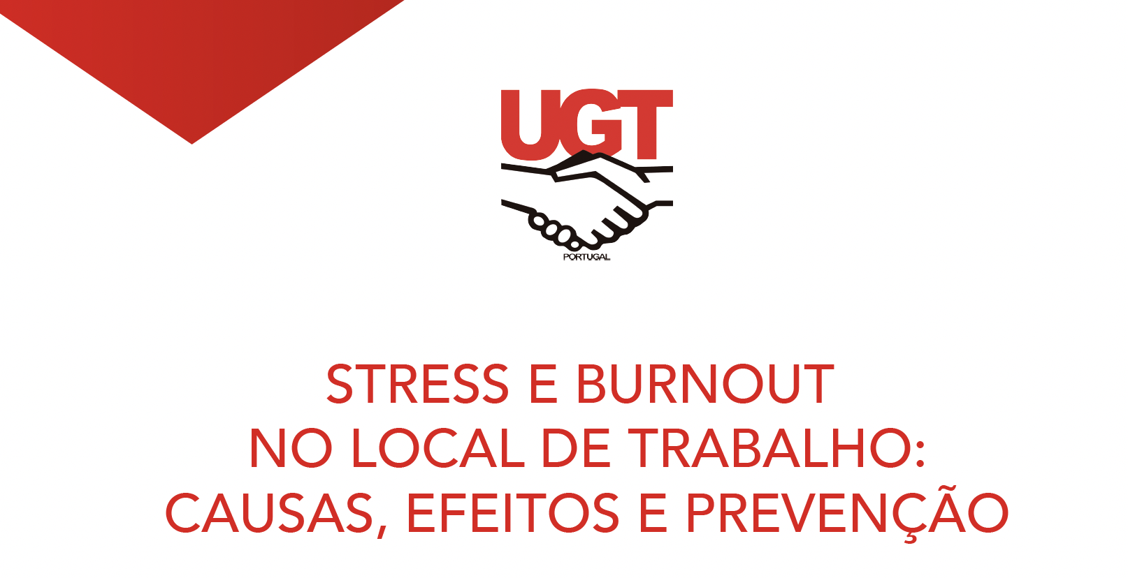 UGT - Segurança e Saúde no Trabalho