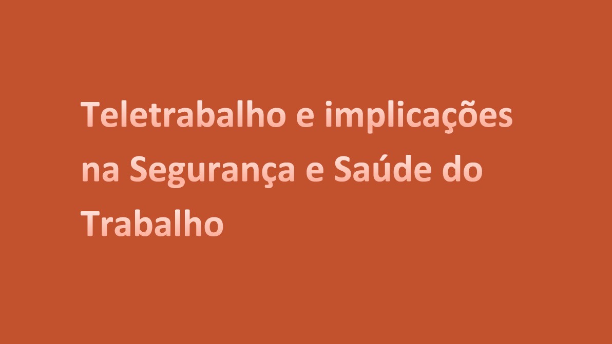 UGT - Segurança e Saúde no Trabalho